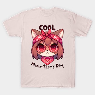 Cool Meow-thers mothers day T-Shirt